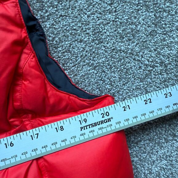 VINTAGE PEAK PERFORMANCE 365 R&D DOWN PUFFY VEST PERTEX MENS XS - Picture 12 of 14